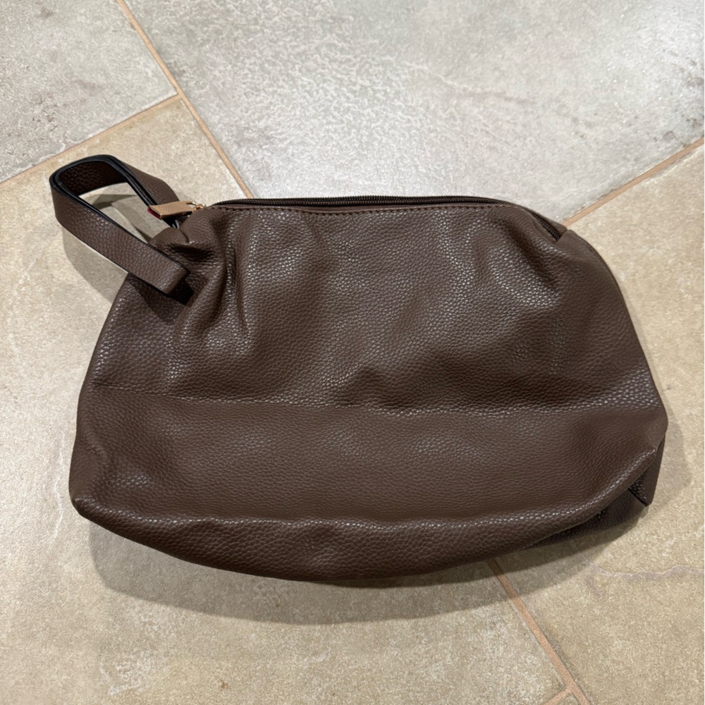 Brown Pouch/wristlet